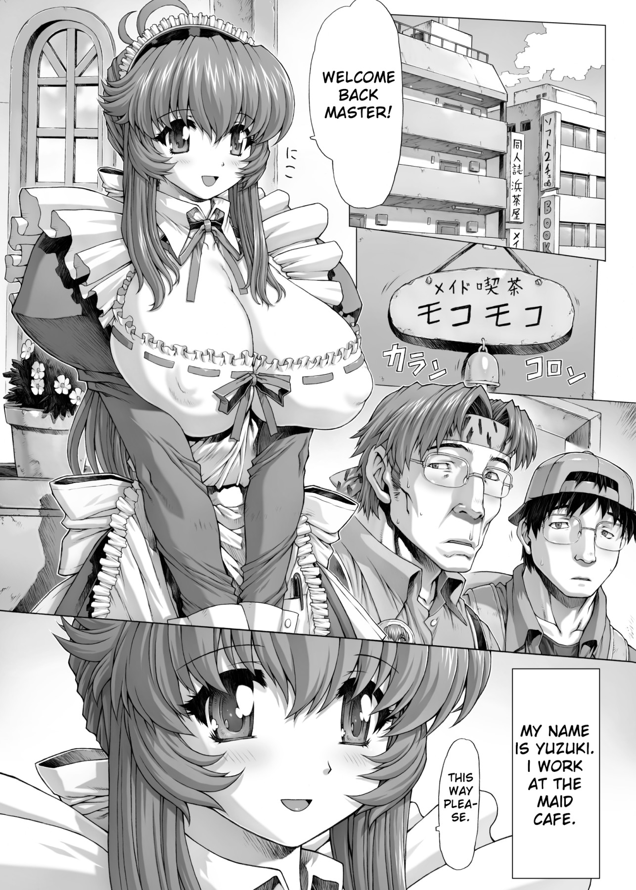 Hentai Manga Comic-Big Breasts Maid Manga-Read-1
